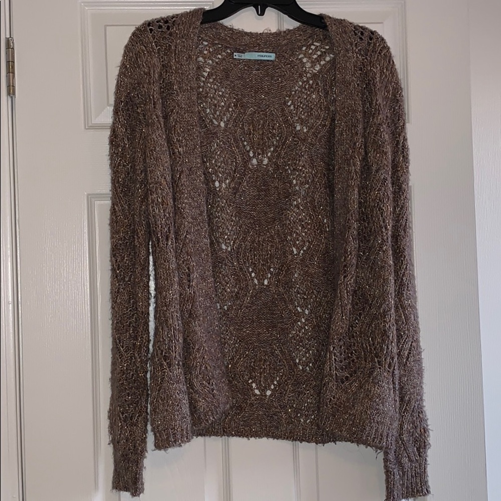 Gold Speckled Cardigan
